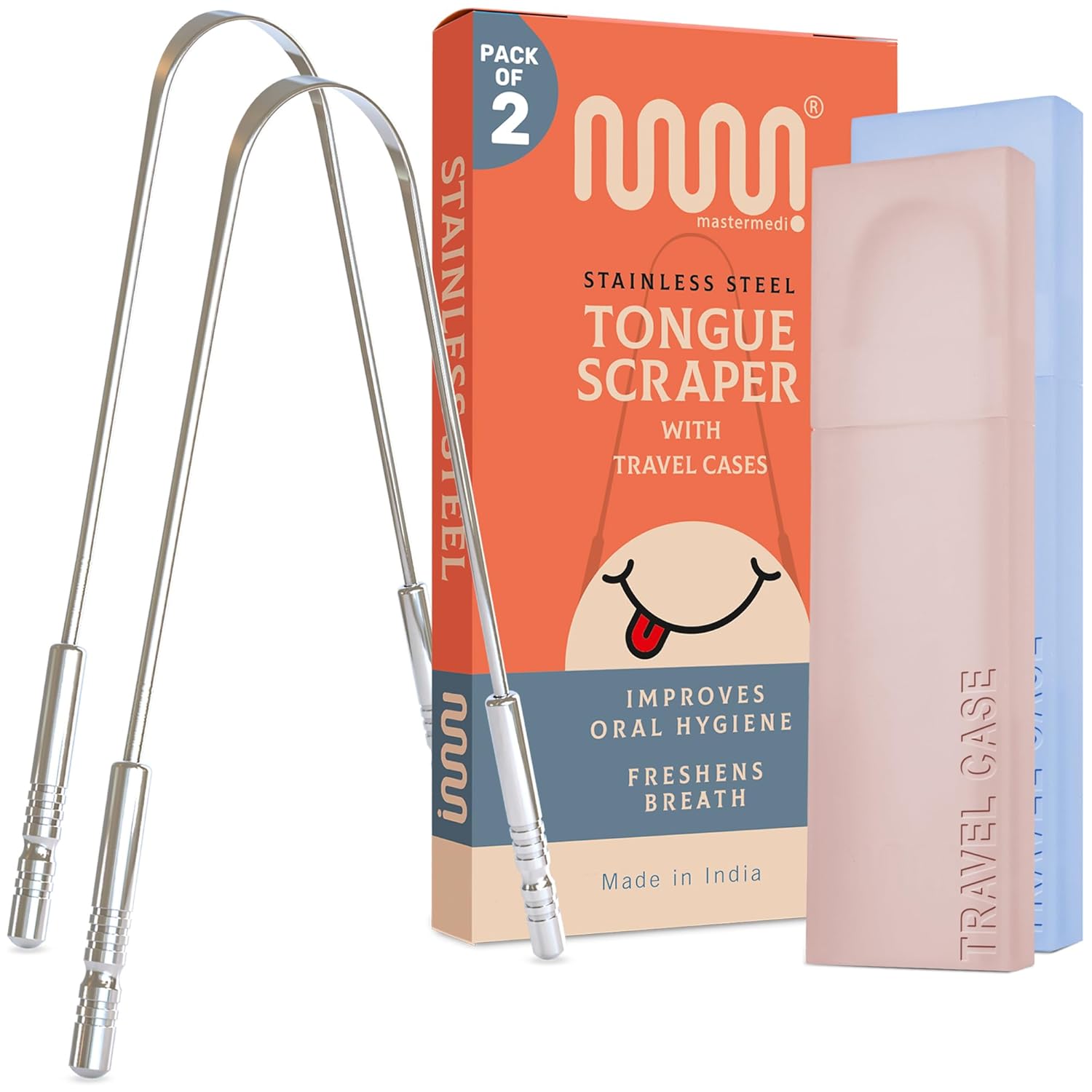 Fresh Breath Tongue Scraper